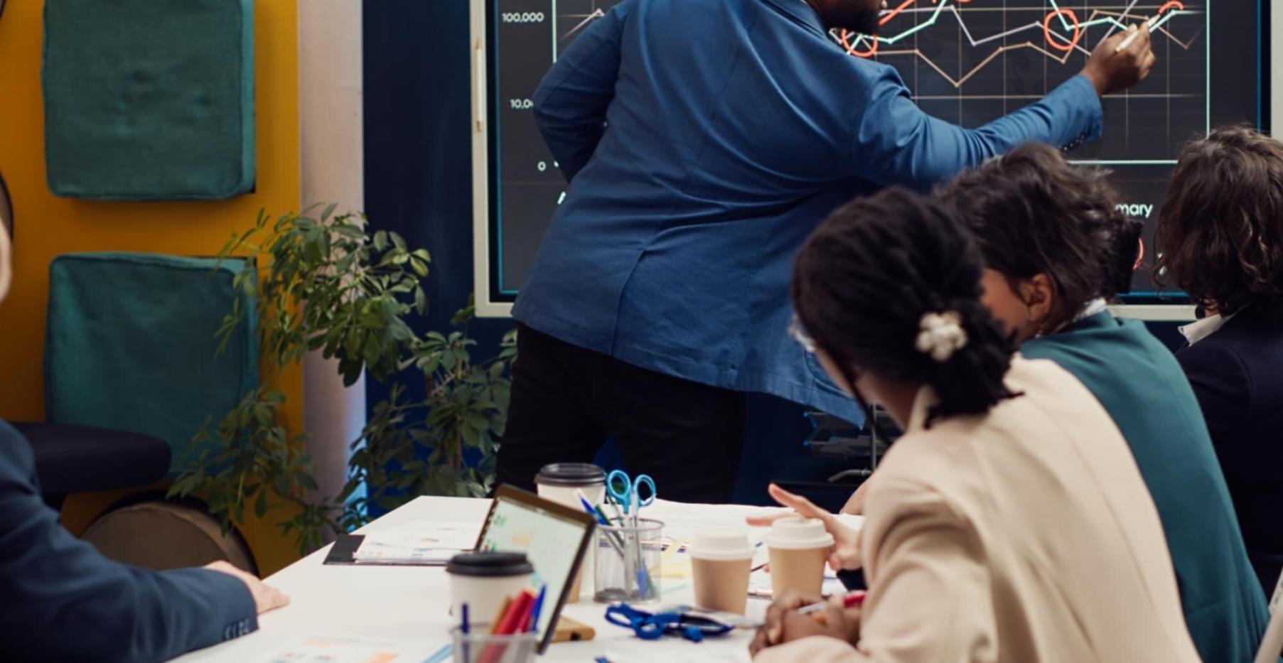 Espacio de trabajo colaborativo en nuestras oficinas de Barcelona